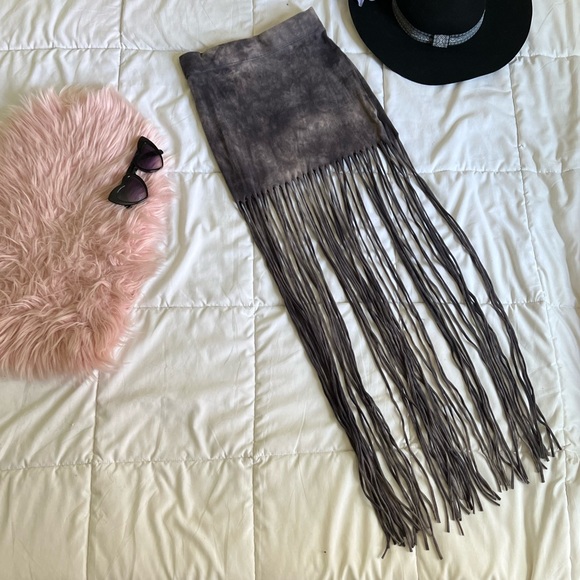 Fringe Skirt - Picture 2 of 7